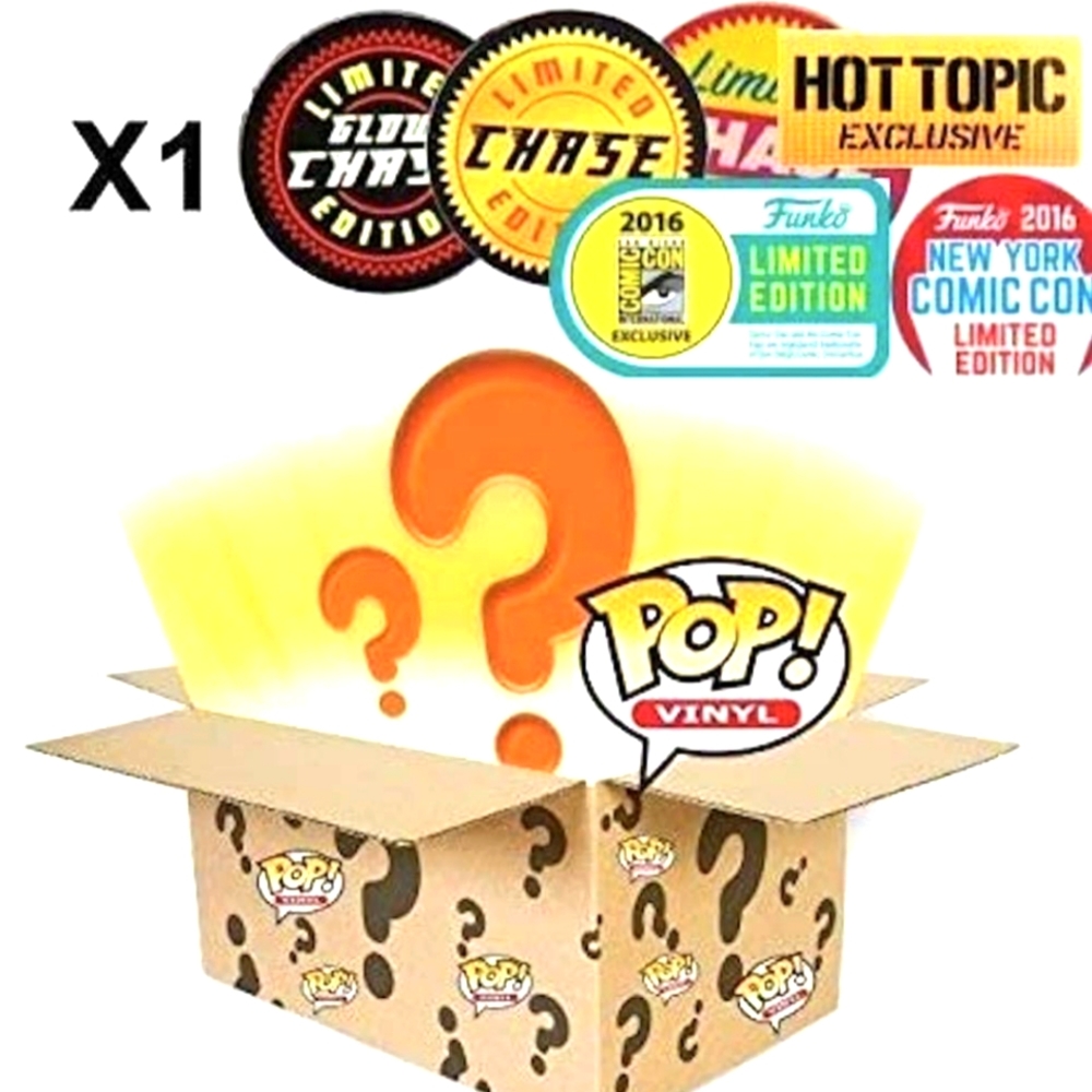 Mystery 6 Funkos with a guarantee